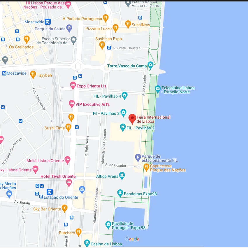 Google Maps Iberanime LX